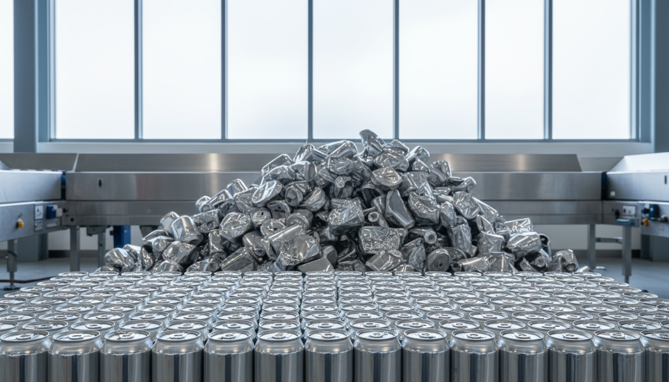 Reciclagem latas